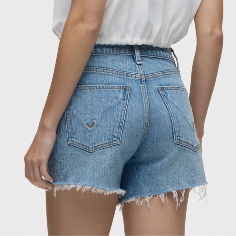 Hudson Distressed Jean Shorts — image 5 of 8